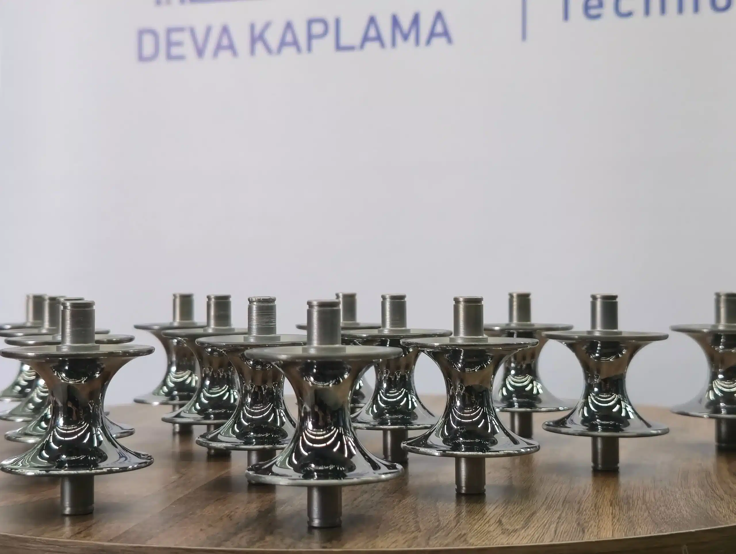 HVOF Tungsten Karbür kaplama yapılan tel çekme makarası