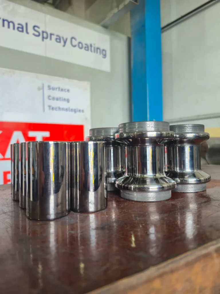 Tungsten Karbür kaplamalı tel çekme rulosu